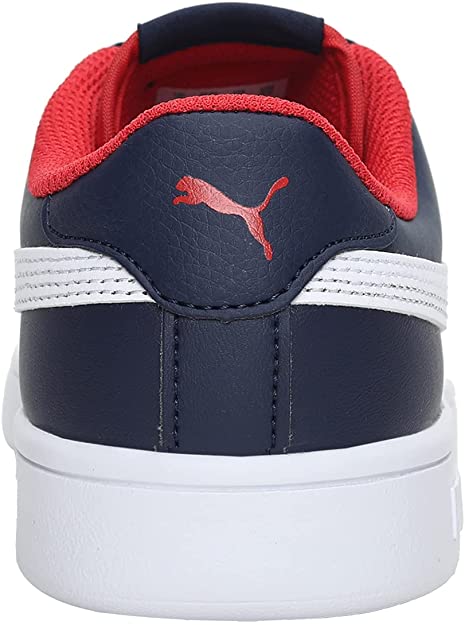 PUMA Unisex Kids Smash V2 Leather Sneakers