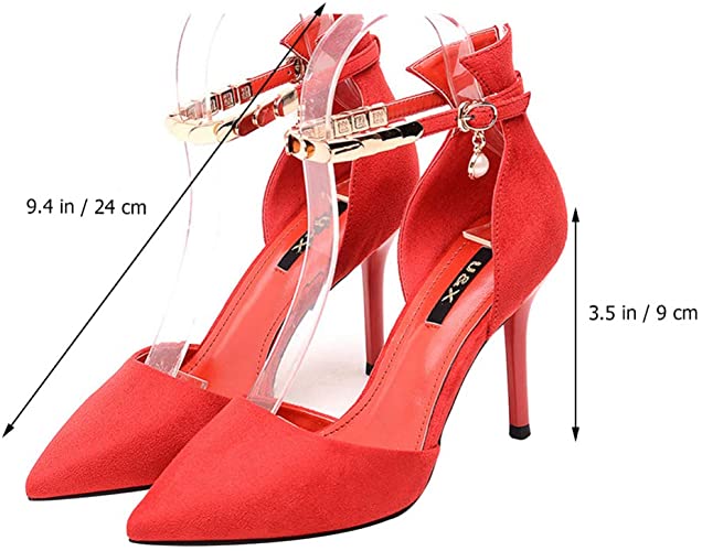 Womens High Heels Shoes Stiletto Ankle Strap Wedding Dress Pumps Shoes Bridal shoes wedding shoes